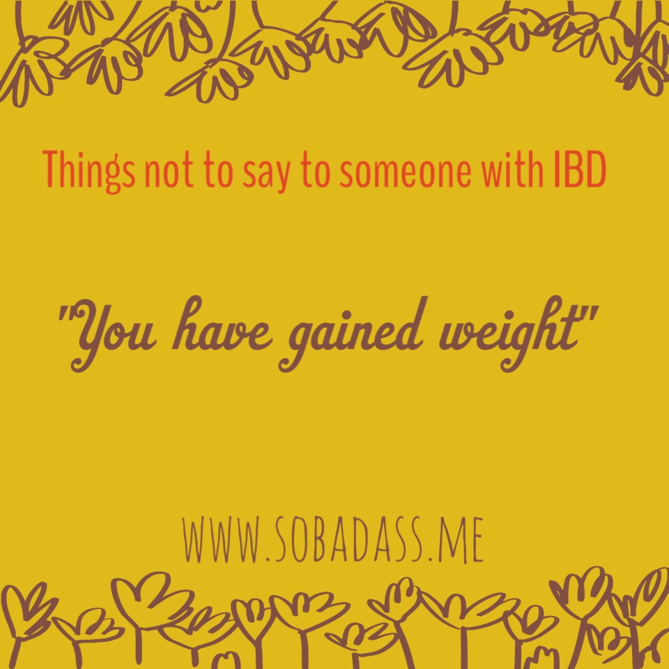 10 things not to say to someone with ibd