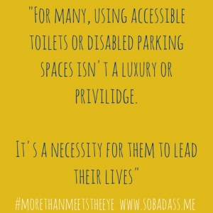 accessible toilets invisible disability quotes