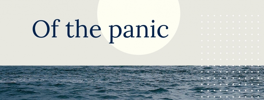 Of the panic Panic attacks and anxiety like the sea