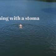 wild swimming with a stoma Sam Cleasby swimming in open water