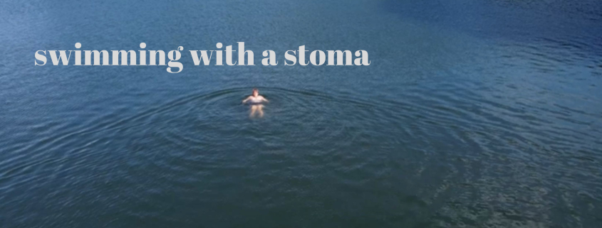 wild swimming with a stoma Sam Cleasby swimming in open water