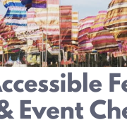 Accessible festival and event checklist